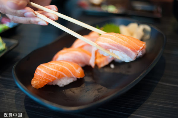 ▲▼ 壽司,鮭魚,握壽司,日本料理,日料。（圖／CFP）。（圖／CFP）