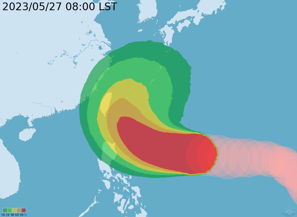 ▲▼颱風瑪娃、未來一周天氣趨勢。（圖／氣象局）