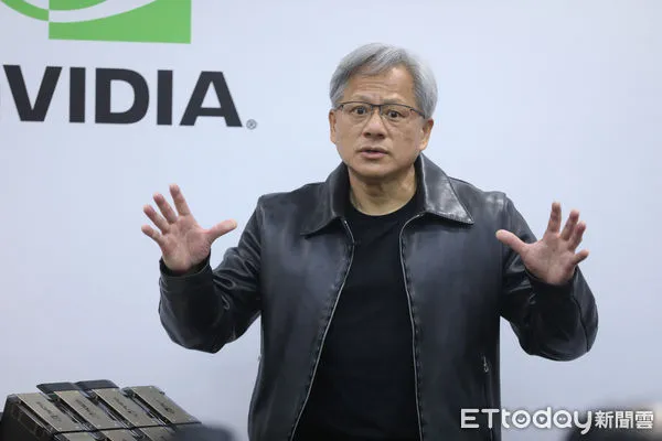 ▲NVIDIA執行長黃仁勳與分析師問答。（圖／記者林敬旻攝）