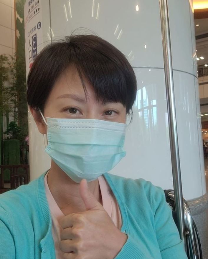 ▲徐湘華照胃鏡發現胃潰瘍結痂。（圖／翻攝自Instagram／wendyno100）