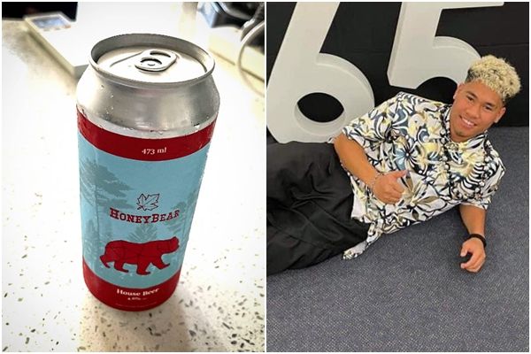 ▲▼紐西蘭21歲青年薩加拉（Aiden Sagala）誤飲「冰毒啤酒」後身亡。（圖／翻攝自Facebook／Aiden Sagala；紐西蘭警方）