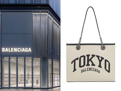 銀座必逛點！Balenciaga「工業風限時店」Tokyo托特包超有在地味