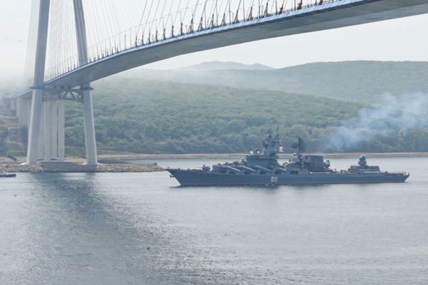 ▲▼ 俄羅斯太平洋艦隊展開軍演。（圖／CFP）