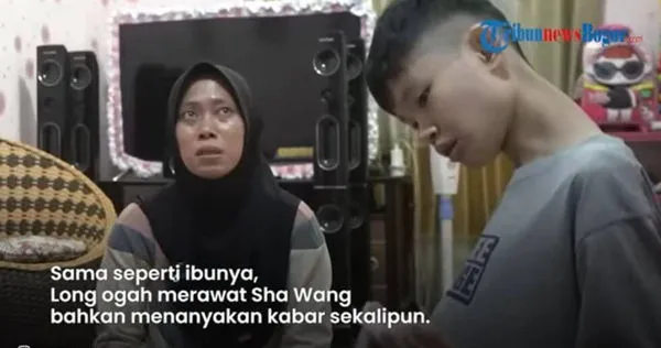 印尼移工西蒂與罹患唐氏症的黃姓男子。（圖／翻攝自YouTube）