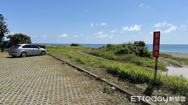 ▲台東南田公園一名男子陳屍車內，姿勢詭異。（圖／記者楊漢聲翻攝，下同）