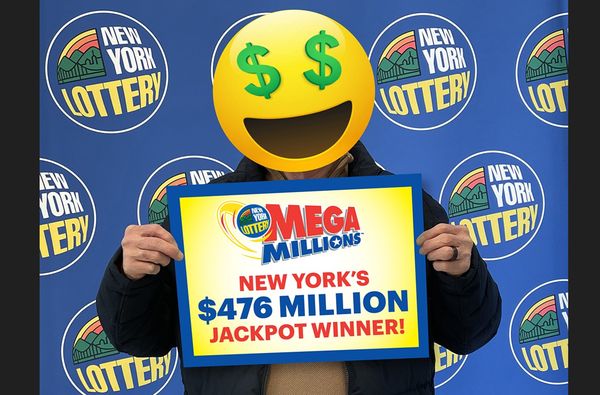 紐約彩券開出史上最高獎金4.76億美元　超幸運得獎者身分曝光！（圖／翻攝自Twitter／New York Lottery）
