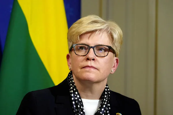 ▲▼立陶宛總理席莫尼特（Ingrida Simonyte）。（圖／路透）