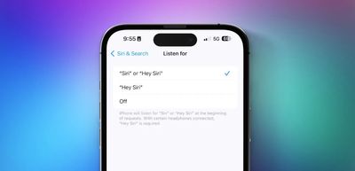 不習慣說「Siri」 蘋果保留「嘿 Siri」喚醒機制