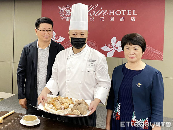 ▲▼ 嘉義新悦飯店推出國宴桂丁雞 就是要老饕吃出新享受  。（圖／記者翁伊森翻攝）