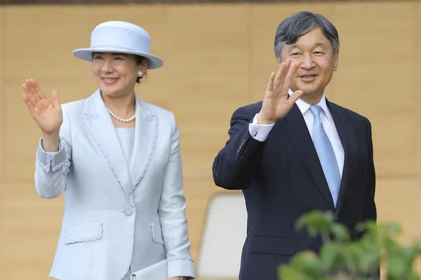 ▲▼日本德仁天皇夫婦。德仁（Emperor Naruhito）和雅子皇后（Empress Masako）。（圖／達志影像／美聯社）