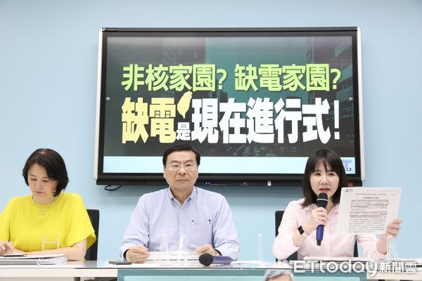 ▲▼國民黨團「非核家園？缺電家園？缺電是現在進行式！」記者會 回應新北幼兒園餵藥事件。（圖／記者屠惠剛攝）