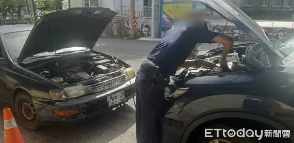 ▲恆春警分局牡丹分駐所警員陳柏宏協助林男順利返家             。（圖／記者陳崑福翻攝）