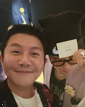 ▲曹世鎬與GD是多年好友。（圖／翻攝自曹世鎬Instagram）