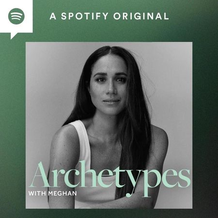 梅根的Podcast節目《Archetypes》去年8月播出。（翻攝Spotify）