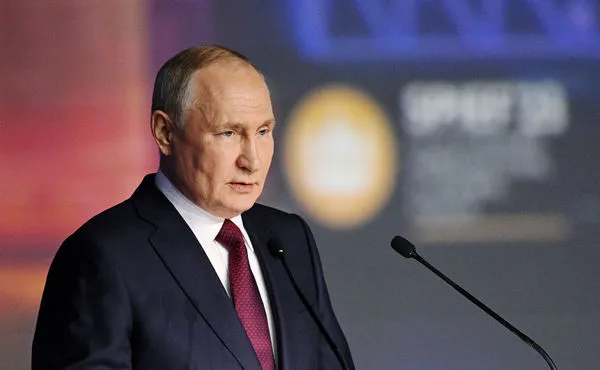 ▲▼俄羅斯總統普丁6月16日出席聖彼得堡國際經濟論壇（SPIEF）。（圖／路透）