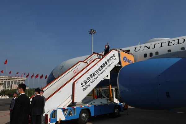 ▲▼ 美國國務卿布林肯出訪中國。（圖／路透）