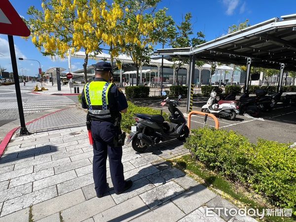 ▲▼  112年端午節連假 嘉縣警加強交通疏導及未禮讓行人執法  。（圖／嘉義縣警局提供）