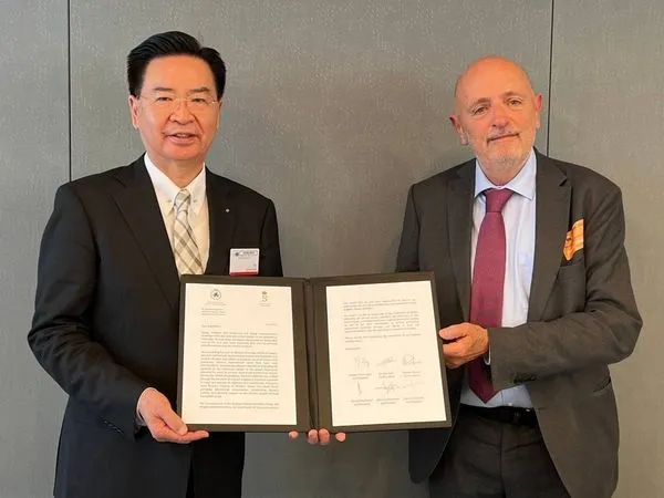 ▲▼吳釗燮訪歐洲議會獲高規格接待。（圖／外交部提供）