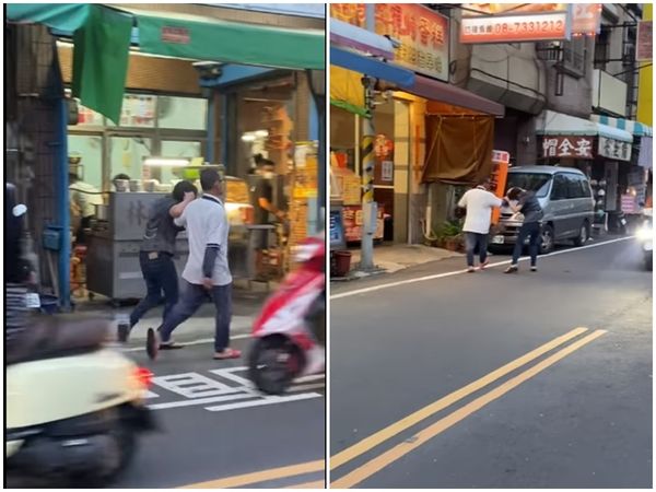 ▲▼     屏東女當街遭「扯髮拖行」！沿路尖叫大喊：救人喔        。（圖／翻攝屏東人屏東事）