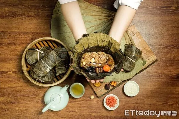 ▲福華大飯店頂級粽。（圖／業者提供）