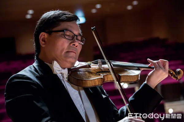 ▲台灣知名小提琴家蘇顯達，將與史上最傳奇的名琴之一「奧雷．布爾」，進行一場登峰造極的最佳演繹。（圖／記者林悅翻攝，下同）