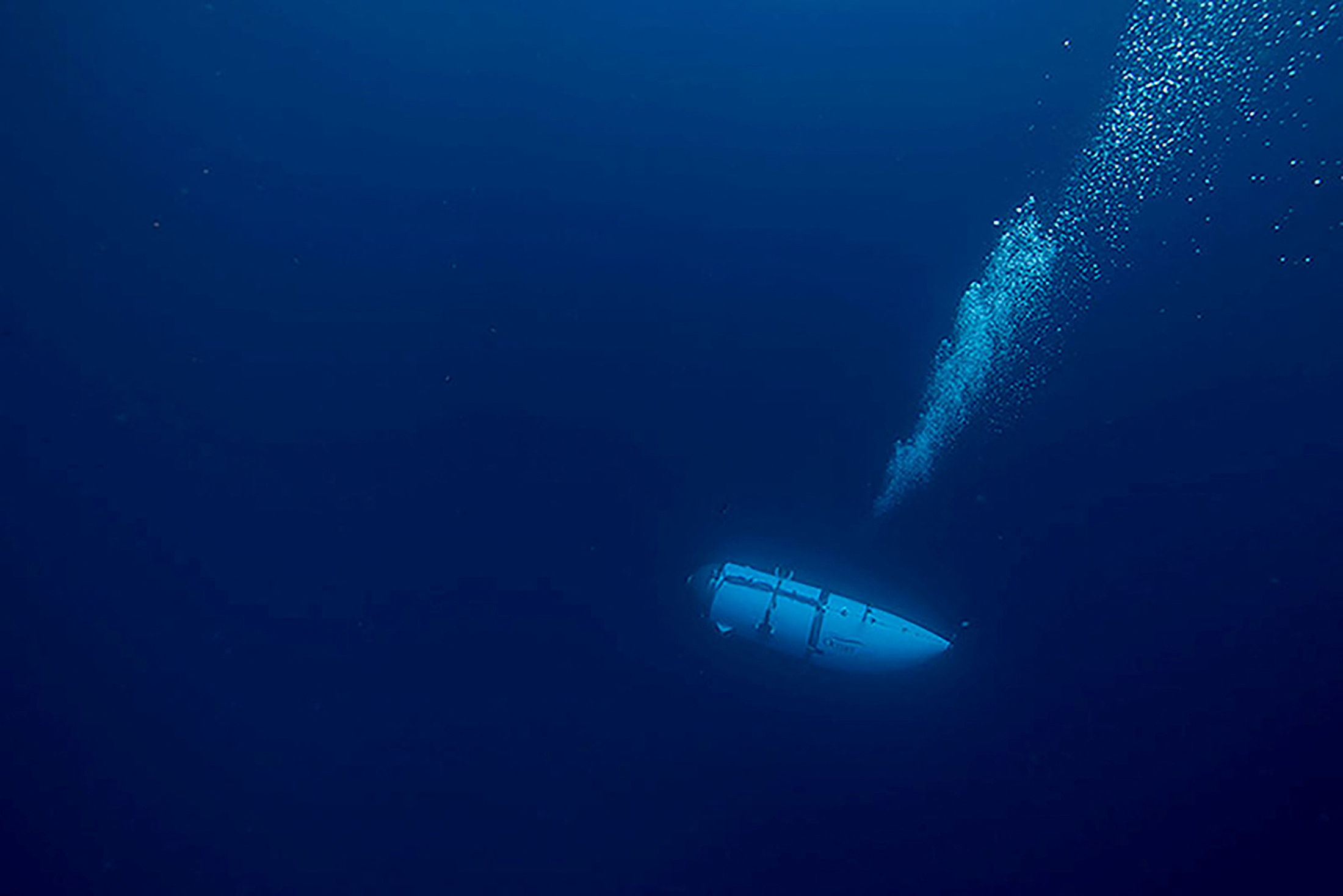 ▲▼鐵達尼號觀光潛艇「泰坦號」（Titan）失聯。（圖／路透）