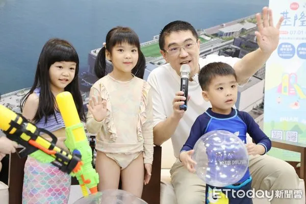 ▲基隆親水季7／1開幕　謝國樑籲親子同樂。（圖／記者郭世賢翻攝）