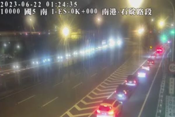 ▲▼國道3號汐止往南、環東大道塞車。（圖／高公局）