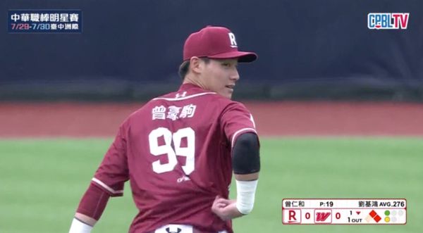 ▲陳晨威。（圖／截自CPBL TV）