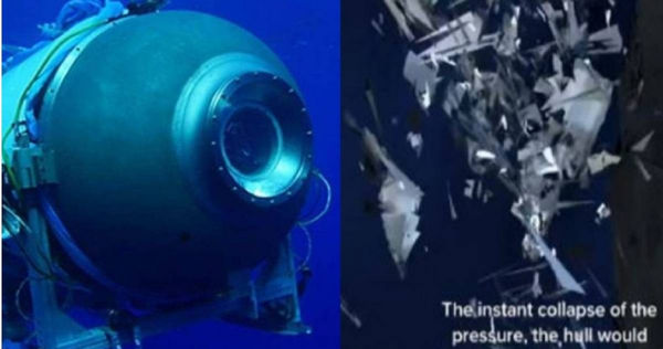 數毫秒內被揉碎！泰坦號「380倍大氣壓」爆裂模擬曝光　60年前同悲劇釀129死