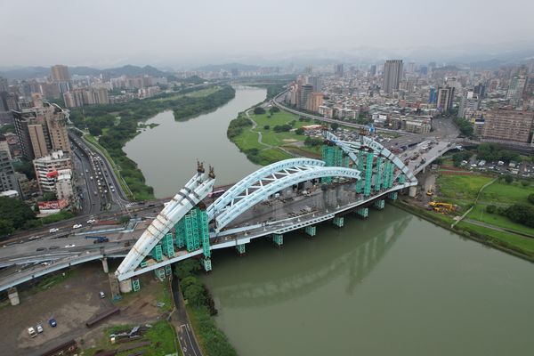 ▲▼新中正橋。（圖／台北市政府提供）