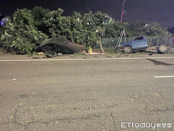 ▲雲林虎尾里長車禍身亡。（圖／記者蔡佩旻翻攝）