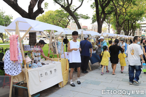 ▲▼ 朴子藝術公園全新啟用 朴通市集擴大雙場域舉行。（圖／嘉義縣政府提供）