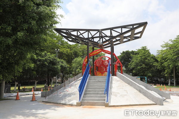 ▲▼ 新港公園景觀改造工程！ 。（圖／嘉義縣政府提供）