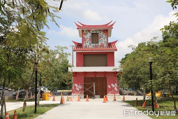 ▲▼ 新港公園景觀改造工程！ 。（圖／嘉義縣政府提供）