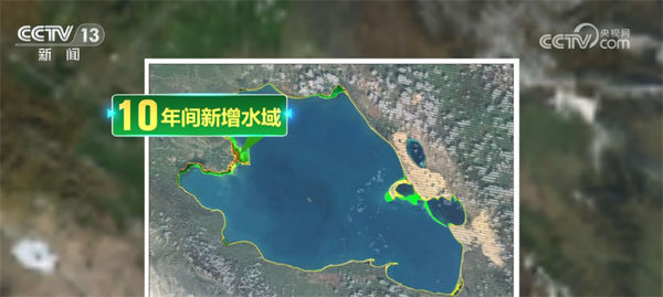 ▲青海湖面積,復育。（圖／翻攝央視）