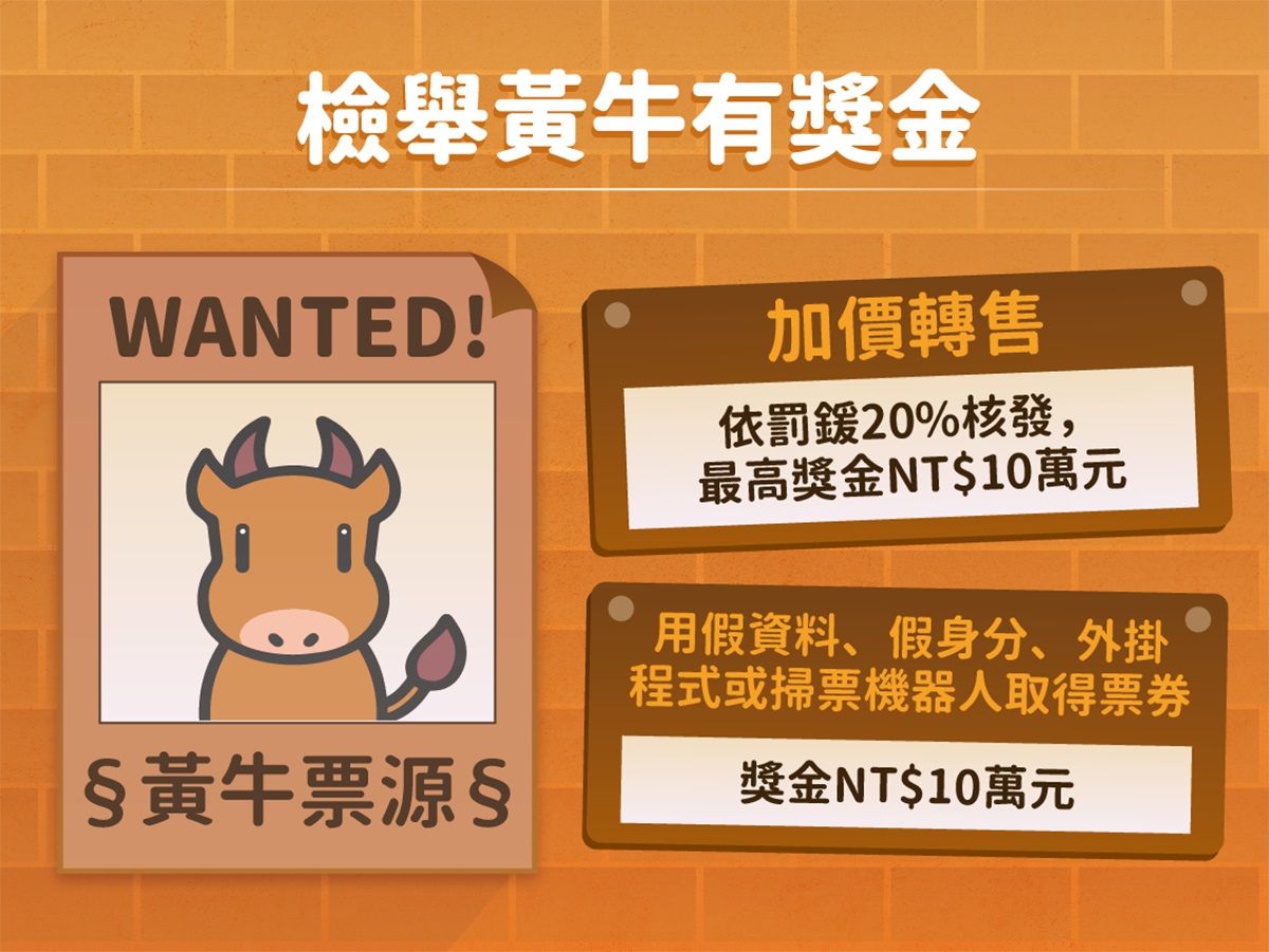 ▲▼《文化創意產業發展法》自6月2日修法生效後，文化部「黃牛專區」至今湧入上百件檢舉案件。（圖／文化部）