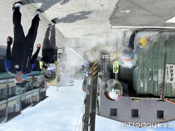 ▲屏東縣政府衛生局環境消毒            。（圖／記者陳崑福翻攝）