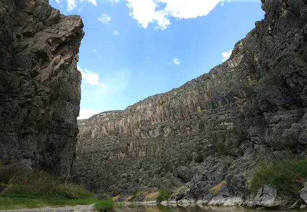 ▲▼位於德墨邊境的大彎曲國家公園 (Big Bend National Park)。（圖／達志影像／美聯社）