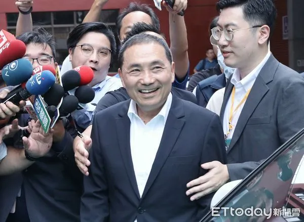 ▲▼侯友宜到立法院出席政治幕僚培訓營。（圖／記者屠惠剛攝）