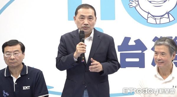 ▲▼ 侯友宜公布競選辦公室人事規畫。將由國安會前秘書長金溥聰擔任競辦執行長，組織召集人為國民黨立法院黨團總召曾銘宗，副召集人為前立委林鴻池、前台南市議員謝龍介，並邀請行政院前副院長杜紫軍擔任國政顧問團召集人。（圖／記者許靖騏攝）