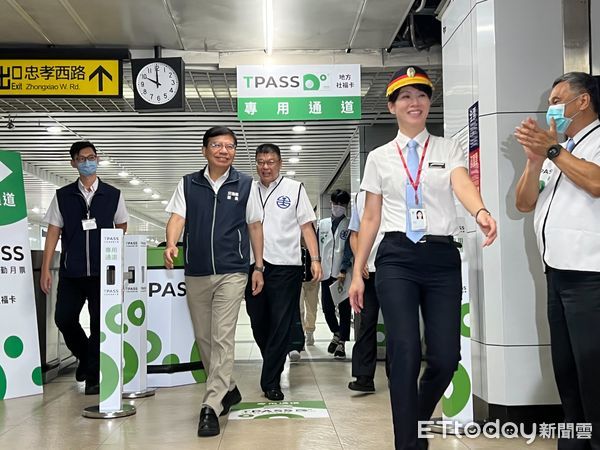 ▲▼台鐵今進行通勤月票使用狀況模擬演練。（圖／記者李姿慧攝）