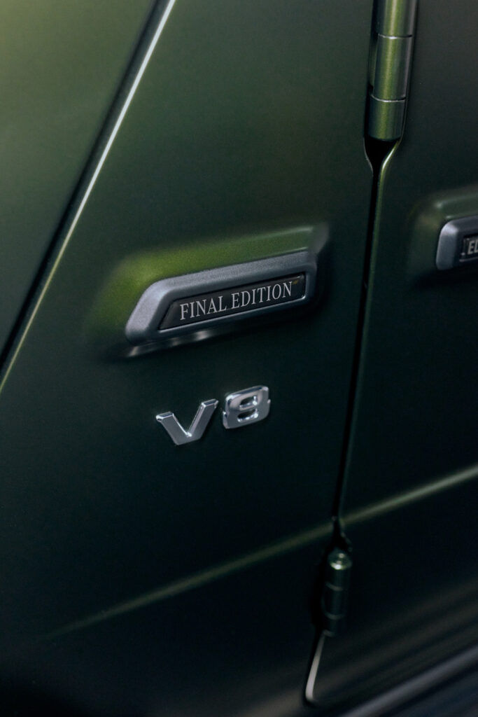 ▲賓士G500 V8 Final Edition。（圖／翻攝自Mercedes-Benz）