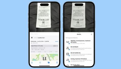看不懂洗衣標籤？iOS 17新功能可幫忙
