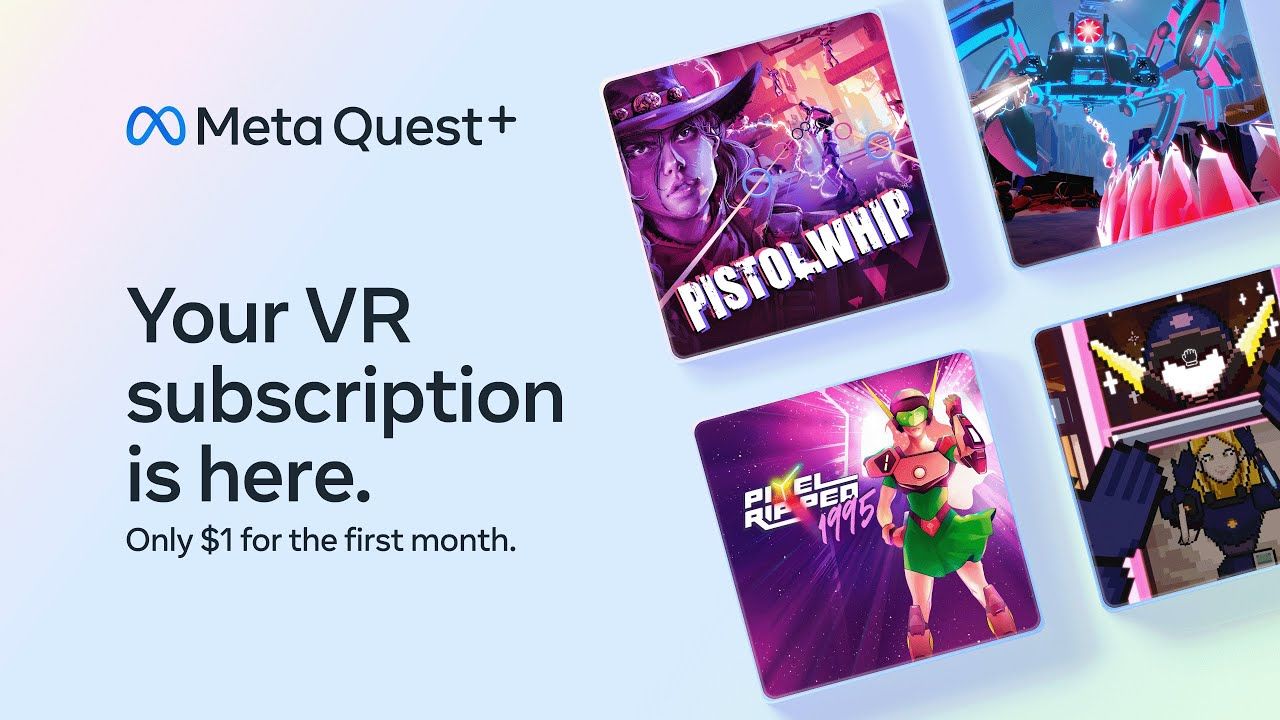 ▲▼VR也有訂閱制遊戲服務！Meta Quest+每月240元僅能玩2款遊戲。（圖／翻攝自 YouTube／Meta Quest）
