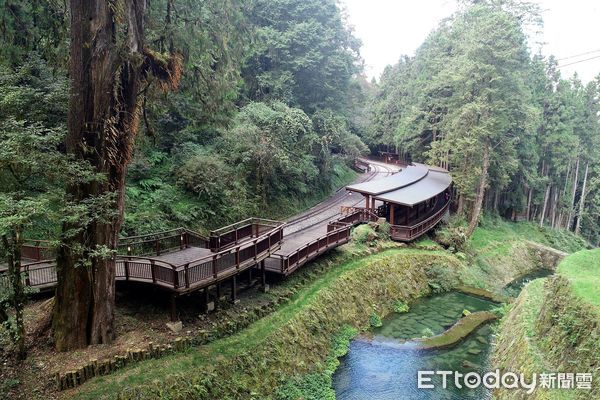 ▲▼ 阿里山林鐵神木、竹崎車站整修  榮獲111年優良農業建設工程獎 。（圖／林鐵及文資處提供）