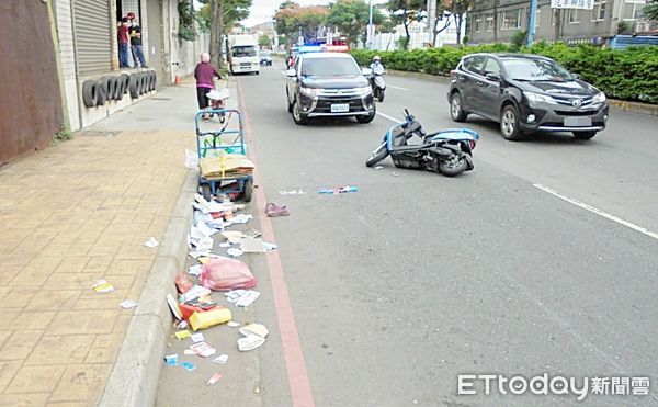 ▲桃園市鍾姓婦人去年10月在龜山區以手推車沿街收取資回收物，卻被何姓男子騎車自後追撞雙雙倒地，何男急救後仍於隔日傷重不治。（資料照／記者沈繼昌翻攝）