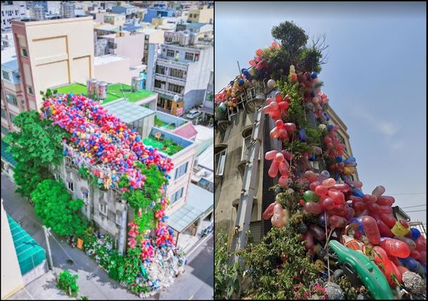 ▲▼台中大甲石頭屋爆紅　卻因為這件事被開改善單。（圖／翻攝自Google地圖）