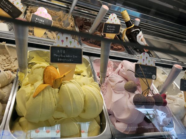 ▲▼光芒果子義式冰淇淋。（圖／玉井區公所提供）