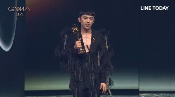 ▲第34屆金曲獎，最佳華語男歌手獎，Hush（陳品赫）。（圖／翻攝自LINE TV）